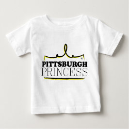 Camiseta De Bebé Pittsburgh Princess