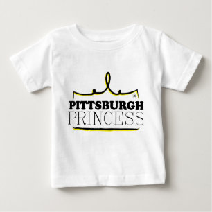 Camiseta De Bebé Pittsburgh Princess