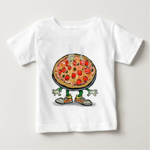 Camiseta De Bebé Pizza