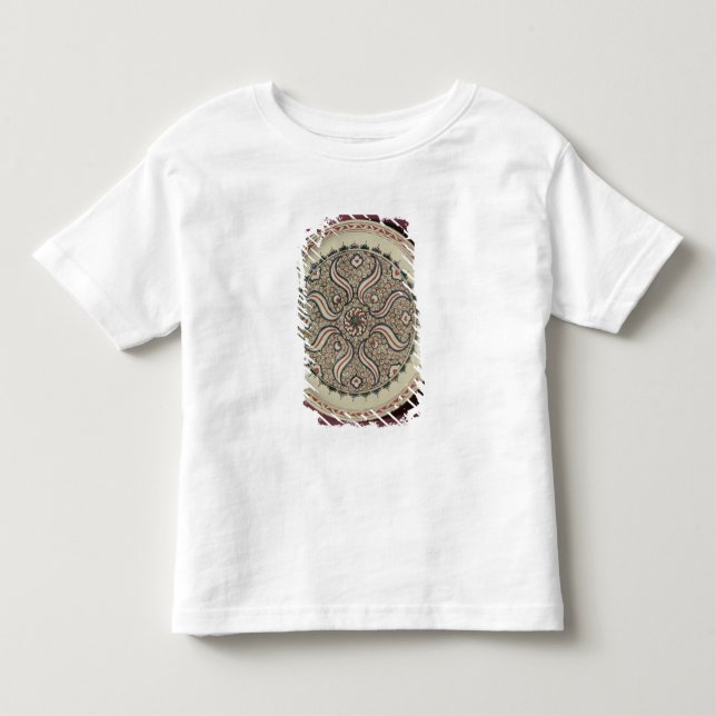 Camiseta De Bebé Placa adornada con un modelo de la llama (Anverso)