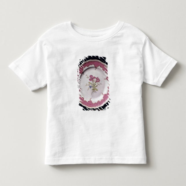 Camiseta De Bebé Placa con diseño botánico (Anverso)