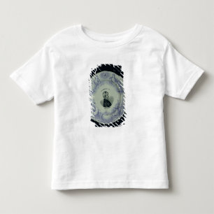 Camiseta De Bebé Placa con un retrato de Alejandro Brongniart
