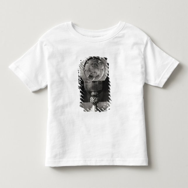 Camiseta De Bebé Placa de la cáliz y de la eucaristía (Anverso)