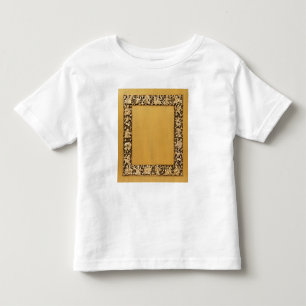 Camiseta De Bebé Placa de marfil tallada de Fatimid, Egipto