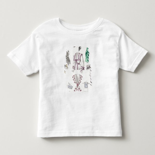 Camiseta De Bebé Placa de moda (Anverso)