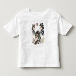 Camiseta De Bebé Placa de moda