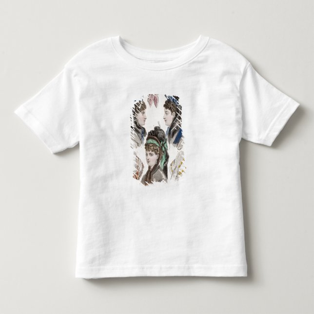 Camiseta De Bebé Placa de moda (Anverso)