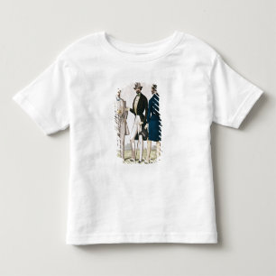 Camiseta De Bebé Placa de moda que representa la ropa masculina