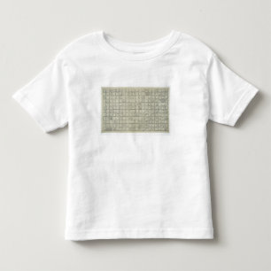 Camiseta De Bebé Placa grande con la escritura ideográfica del Tem