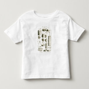 Camiseta De Bebé Placa II: Instrumento de percusión antiguo y