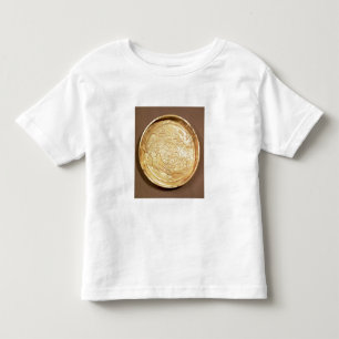 Camiseta De Bebé Placa (oro)