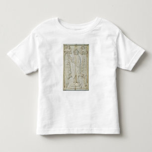 Camiseta De Bebé Placa que representa a Cristo que bendice a los