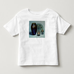 Camiseta De Bebé Placa y floreros favrile de Tiffany