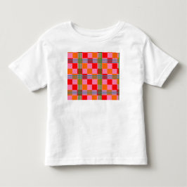 Camiseta De Bebé Plaid Retro