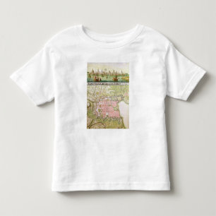 Camiseta De Bebé Plan de la ciudad de La Rochelle, 1736