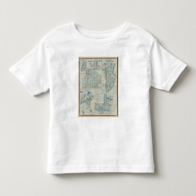 Camiseta De Bebé Plan de Lawrenceburgh (Anverso)