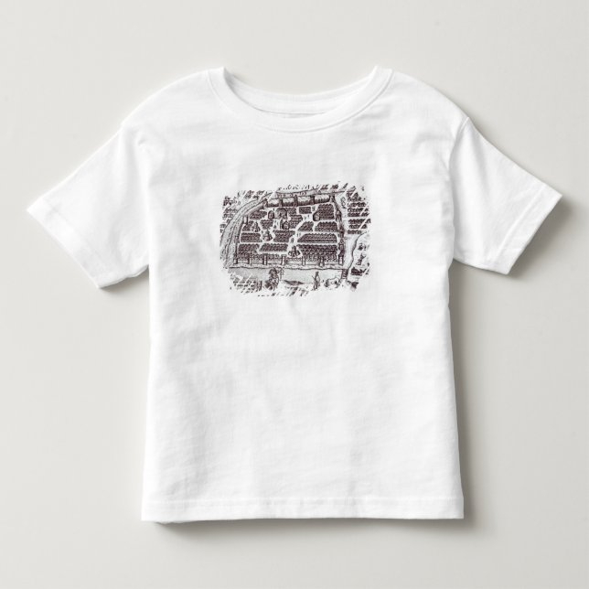 Camiseta De Bebé Plan de Moscú, 1628 (Anverso)