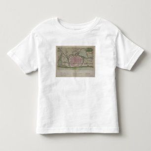 Camiseta De Bebé Plan de Pondicherry, del 'viaje Indes aux. y del