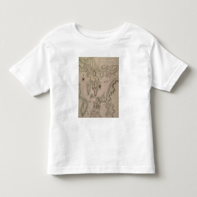 Camiseta De Bebé Plan militar de la parte del norte de Rhode (Anverso)