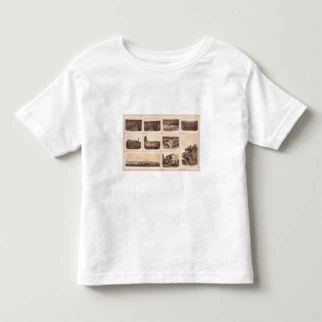 Camiseta De Bebé Planche los clads, héroe del motor, líneas (Anverso)