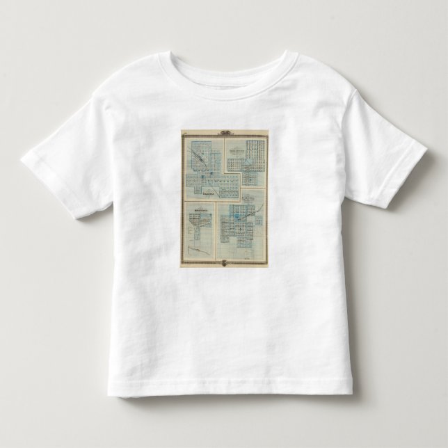 Camiseta De Bebé Planes de Chariton, Grand Junction (Anverso)