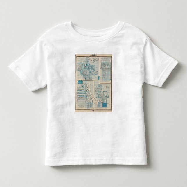 Camiseta De Bebé Planes de Mt Plessant, Toledo (Anverso)
