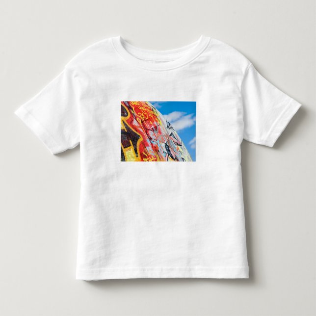 Camiseta De Bebé planeta graffiti (Anverso)