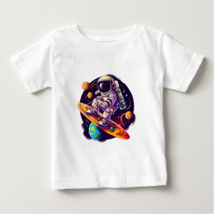 Camiseta De Bebé Planeta Riders
