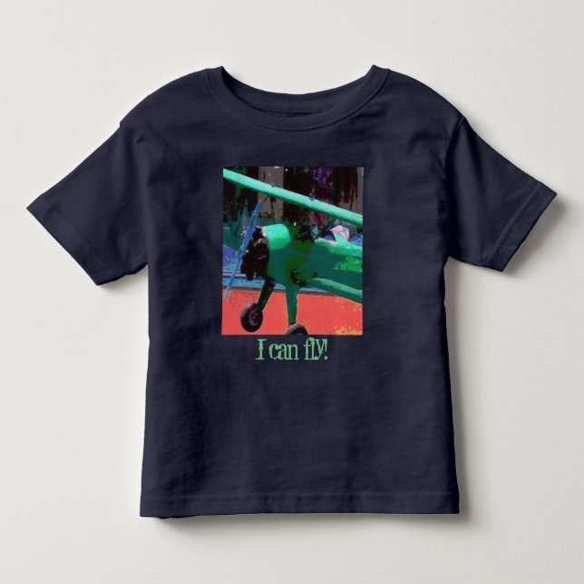 Camiseta De Bebé Plano de modelo colorido (Anverso)