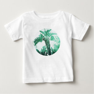 Camiseta De Bebé Planta de banana de hoja verde