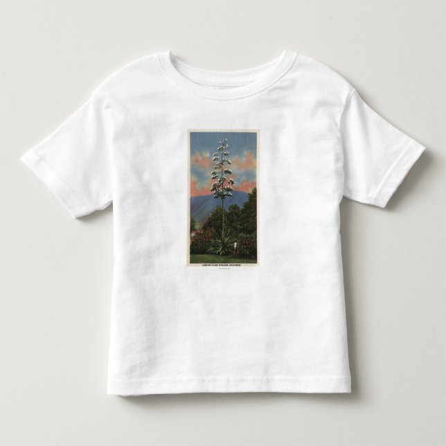 Camiseta De Bebé Planta de CaliforniaCentury en la floración (Anverso)