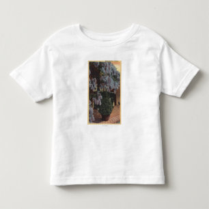 Camiseta De Bebé Planta de CaliforniaWisteria en la floración