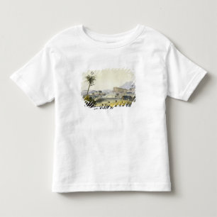Camiseta De Bebé Plantación del azúcar, Antillas (grabado del