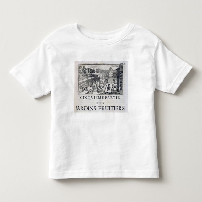 Camiseta De Bebé Plantando árboles frutales, de 'Le Parfait (Anverso)