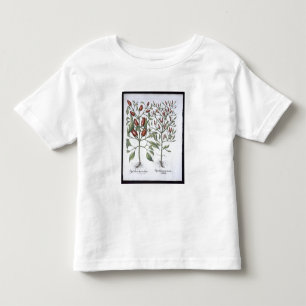 Camiseta De Bebé Plantas de la pimienta de chiles, del 'Hortus