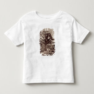 Camiseta De Bebé Plantas tropicales en el cuarto egipcio, Pala