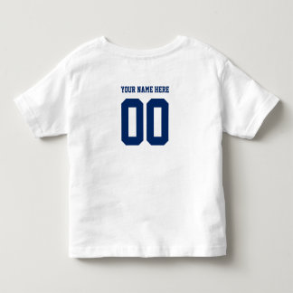 Camiseta De Bebé Plantilla de monograma del equipo deportivo person