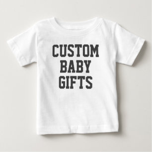 Camiseta De Bebé Plantilla en blanco de regalos para bebé de Perso