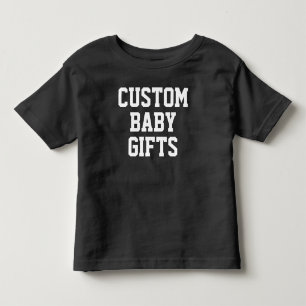 Camiseta De Bebé Plantilla en blanco para niños pequeños Personal
