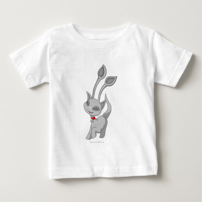 Camiseta De Bebé Plata de Aisha (Anverso)