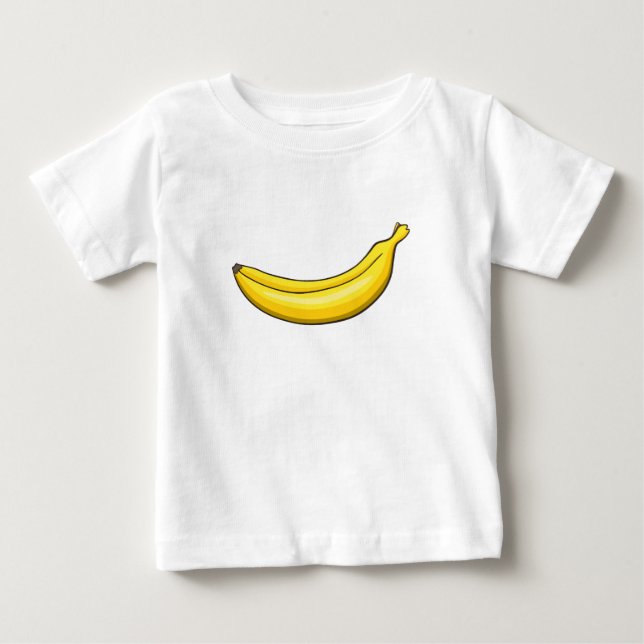 Camiseta De Bebé plátano (Anverso)