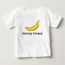 Camiseta De Bebé Plátano Bailarín