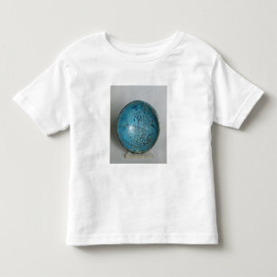 Camiseta De Bebé Plato adornado con los pescados (faience)