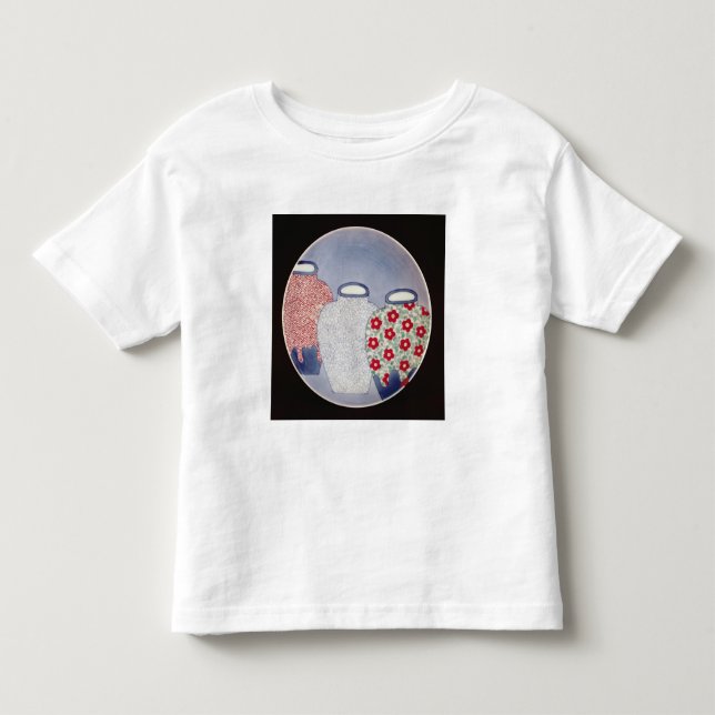 Camiseta De Bebé Plato de Nabeshima, período de Edo (Anverso)