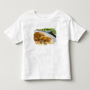 Camiseta De Bebé plato de pasta, Istria, Croacia, Europa del Este,