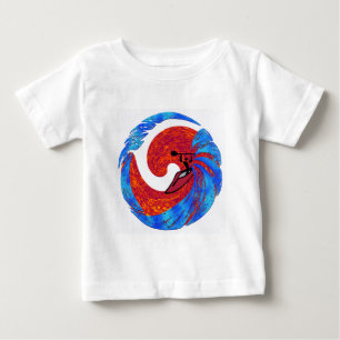 Camiseta De Bebé Plato del favorito del kajak