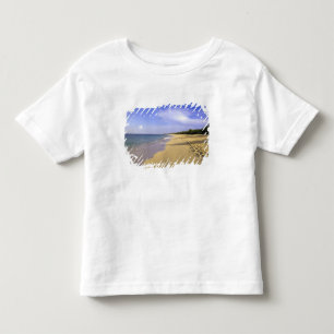Camiseta De Bebé playa Baie Longue Long Bay, St. Martin,