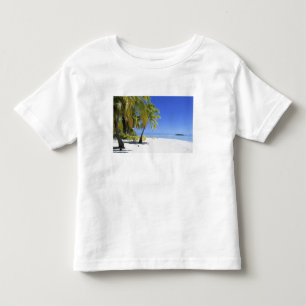 Camiseta De Bebé Playa bordeada de palmeras Islas Cook 3