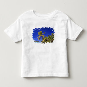 Camiseta De Bebé Playa bordeada de palmeras Islas Cook 7