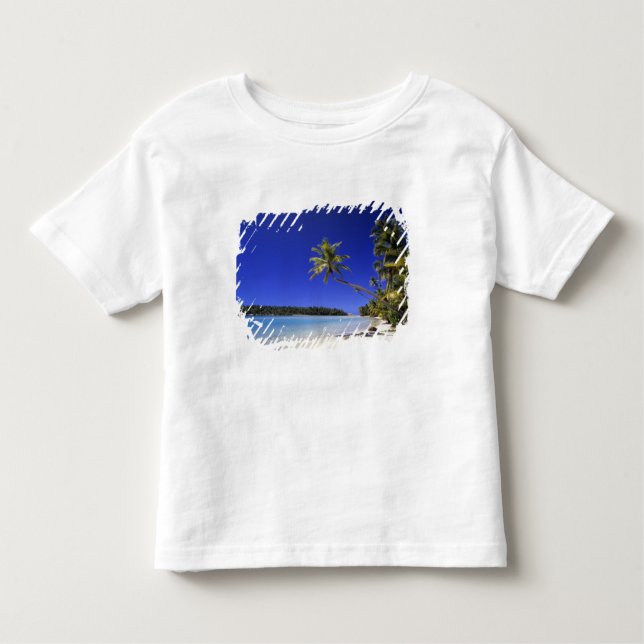 Camiseta De Bebé Playa de arena fina Islas Cook 5 (Anverso)